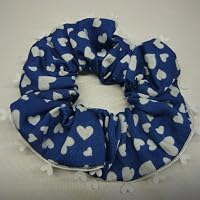 藍染シュシュ（ハート）
