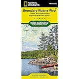 boundary waters west canoe area wilderness superior national forest national geographic trails illustrated