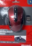 MICROSOFT D5D-00038 WIRELESS MOBILE MOUSE 4000 CHERRY RED