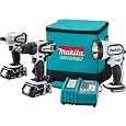 Makita LCT300W 18-Volt Compact Lithium-Ion Cordless 3-Piece Combo Kit