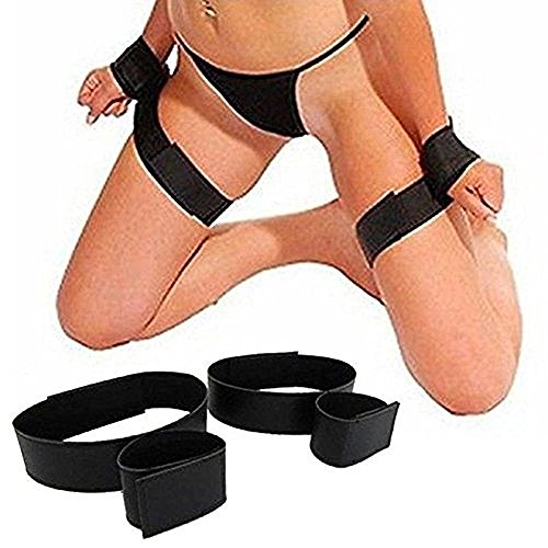 ZDU Hand and Legs Bondage Sex Fetish SM Under Bed Restraints Kit for Male Female Couple...