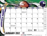 2012 MINNESOTA VIKINGS 22X17 DESK CALENDAR