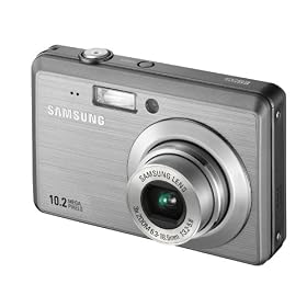 Samsung ES55 Digital Camera - Silver (10MP, 3x Optical Zoom) 2.5 inch LCD
