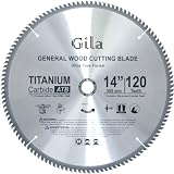 Buy 14-Inch 120 Teeth ATB Ultra Fine Finish Carbide Saw Blade by Gilatools