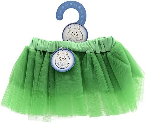 Stellar Pet Boutique Green Tutu Skirt-Xxs/Xs