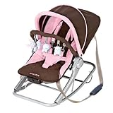 Maclaren Rocker Coffee Brown/Powder Pink