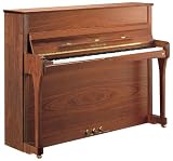 Seiler Mondial Upright Piano Walnut Satin Finish