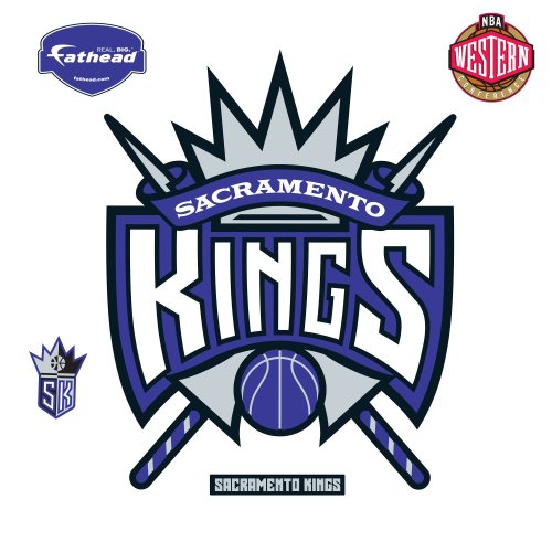 Fathead Sacramento Kings Logo Wall Decal