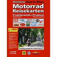RV Motorrad-Reisekarte Frankreich S�d mit Korsika
