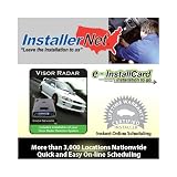 InstallerNet Visor Radar Detector eInstallCard (Delivered via Email)