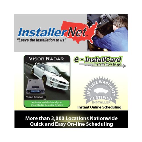 InstallerNet Visor Radar Detector via Email)