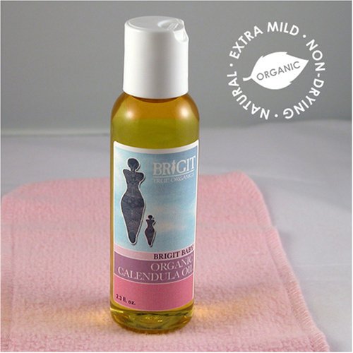 Brigit True Organics- Brigit Baby Calendula Oil, 2.3 fl. oz. (99.5% ORGANIC)