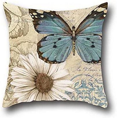 Pink Loves Cotton Butterfly Art Pillow Protectors Pillow Protector Body ( 20*36 )