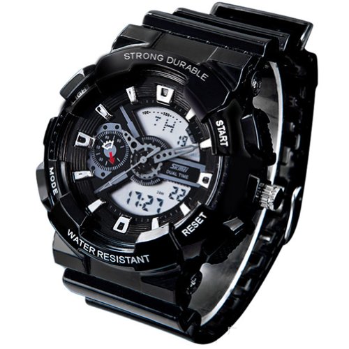 New unisex fashion sport watch analog/digital water res…