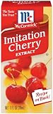 McCormick Imitation Cherry Extract 1-Ounce Unit (Pack of 6)