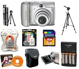 cheap Canon PowerShot A580 8MP Digital Camera & Opteka 1GB Professional Accessory Kit