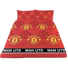 Manchester United Football Double Duvet Cover Set *ms