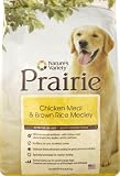 Nature's Variety Dry Dog Food, Prairie Canine Chicken Meal & Brown Rice, 15 Pound Bag