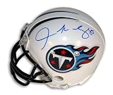 Derrick Mason Tennessee Titans Mini Helmet Autographed - Autographed NFL Mini Helmets