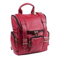 Claire Chase 336E-red Portofino Computer Bak Pak Reg - Red