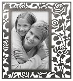 Review Malden 5159-46 / Malden Rose Cutout Metal 4-by-6-Inch Picture Frame