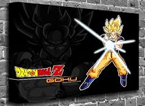 Dragonball Z - Goku Animated Comic Canvas Art Canvas Print Picture print Size: (32" x 20")
