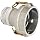 Dixon 4030-DAVR-AL Aluminum Cam and Groove Hose Fitting, Vapor Recovery Coupler with Probe, 4" Socket x 3" Adapter