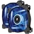 Corsair Air Series AF120 LED Quiet Edition High Airflow Fan Twin Pack - Blue (CO-9050016-BLED)