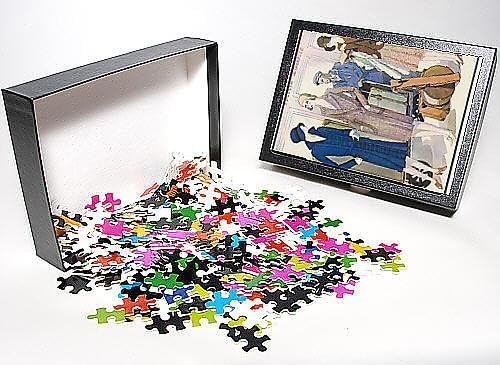 Photo Jigsaw Puzzle Of Ladies Luggage On Train