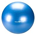 Natural Fitness Professional Burst-Resistant Exercise Ball - Ocean (75cm)