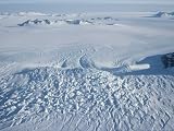 An Aerial View of Crevasses in a Polar Glacier on Antarctica Photographic Poster Print by Gordon Wiltsie, 64x48