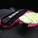 Nonods Car Seat Head Support/headband Green/pink