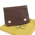 イルビゾンテ[IL BISONTE] 革財布・二つ折り財布 コインケース付-ダークブラウン／C0608P-215N イタリア製【並行輸入品】