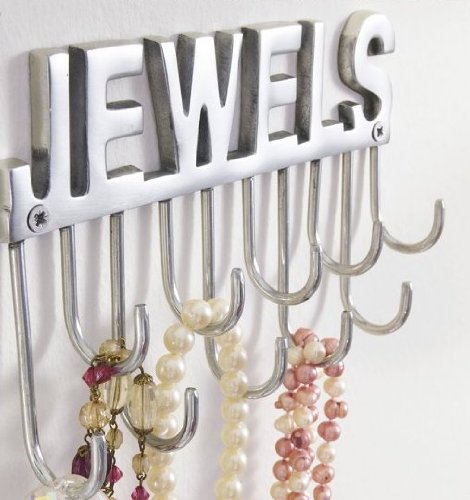Hakenleiste Schmuckleiste Jewels Aluminium Aufbewahrung