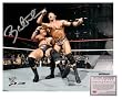 Dave Batista WWE Hand Signed 16x20 Photograph In Action