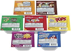 Kellogg's Cereal Favorites Variety Pack, Single Serve Bowls (Pack of 96)