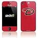 Skinit Arizona Diamondbacks - Secondary Solid Distressed Vinyl Skin for Apple iPhone 4 / 4S