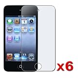 6-Pack Anti-Glare Screen Protector for Apple iPod Touch 4th Gen