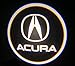 Gogolighting LED Car Door Laser Projector Ghost Shadow Step Light Logo FOR ACURA ILX TSX TL RLX RDX MDX ZDX RL DL EL NSX CL CSX Integra All series -Pack of 2
