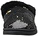 Dearfoams Women's 2 Color Sequin Flat