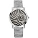 Marc Ecko The Primavera Silver Iced Accents Mesh Bracelet Ladies Watch - Marc Ecko E95060L1