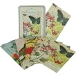 Cavallini Flora and Fauna Assorted Postcards in Keepsake Tin