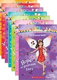 Rainbow Magic Princess Fairies Complete 7 Book Set (Books 1-7, Includes: Hope the Happiness Fiary; Cassidy the Costume Fairy; Anya the Cuddly Creatures Fairy; Elisa the Royal Adventure Fairy; Lizzie the Sweet Treats Fairy; Maddie the Fun and Games Fairy; Eva the Enchanted Ball Fairy)
