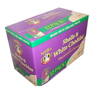 Annies Homegrown Totally Natural Shells and White Cheddar Macaroni and Cheese by Annies Homegrown