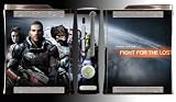 Mass Effect 2 FPS Sniper Shooter Game Vinyl Decal Skin Protector Cover for Microsoft Xbox 360