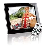 Intenso Mediacreator Digitaler Bilderrahmen 25,4 cm (10 Zoll) Display, SD Kartenslot, Video-Function, Fernbedienung) schwarz