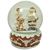 Texas Longhorns Holiday Snow Globe
