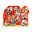 Melissa Doug 3391 Large Farm Jumbo Knob
