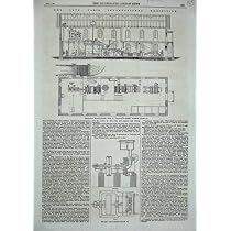 1867 Wood-Pulp Manufactory Voeltier Stuart Pulp-Engine