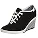 Keds Women's Do-Si-Do Wedge,Black,8 M US